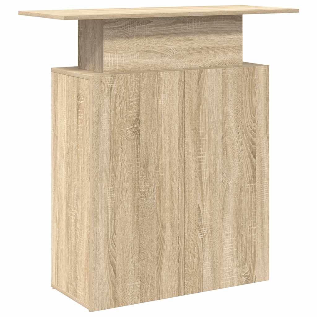 Empfangstresen Sonoma-Eiche 100 x 40 x 104 cm Holzwerkstoff