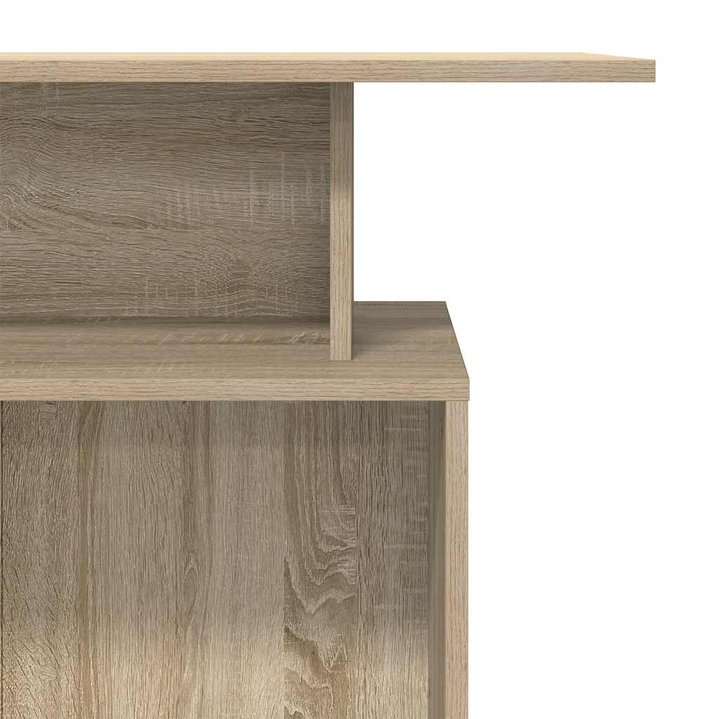Empfangstresen Sonoma-Eiche 100 x 40 x 104 cm Holzwerkstoff