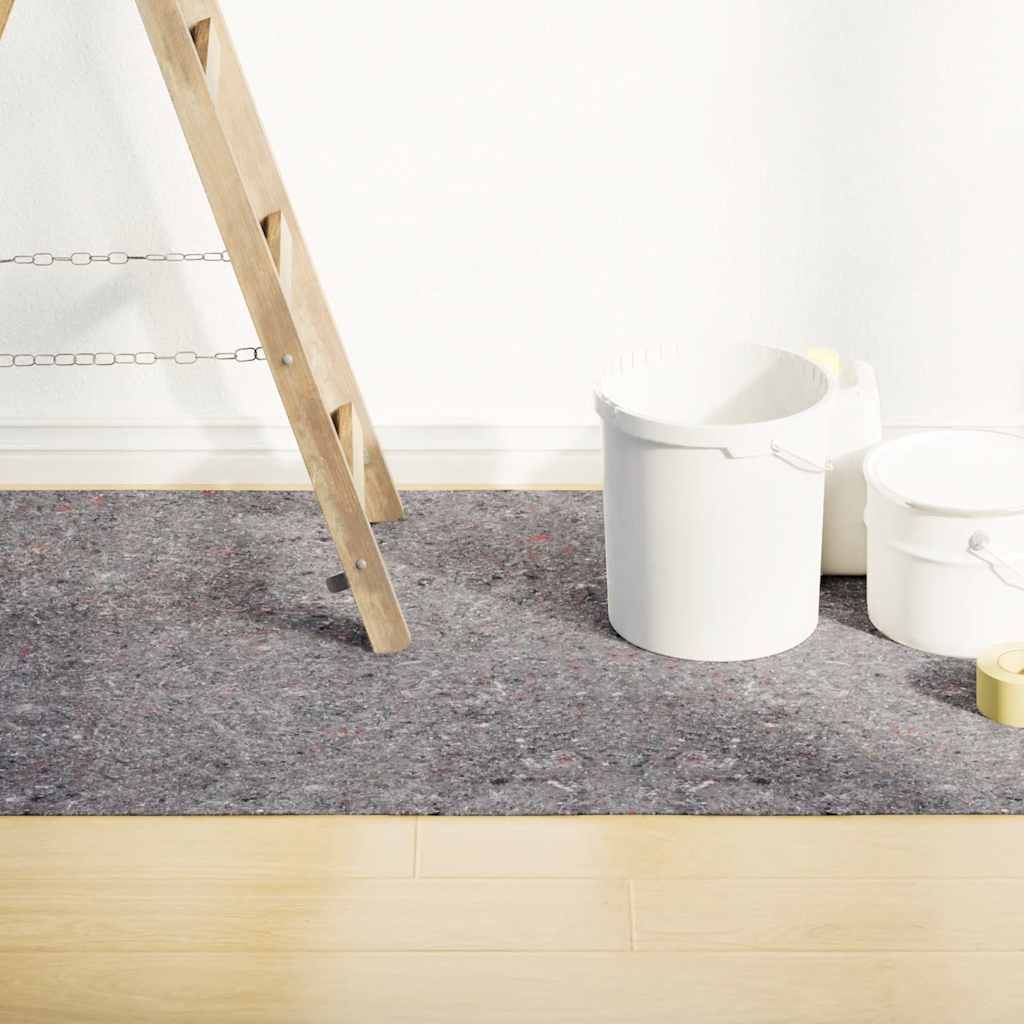 Anti-slip painter's fleece 2 pcs. 5 m 220 g/m² Grey
