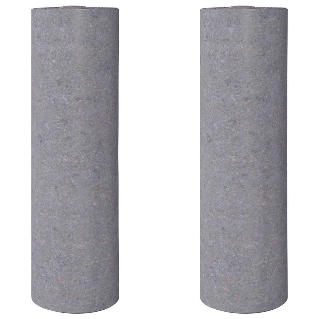 Non-slip Painter's Fleece 2 Pcs. 50 m 220 g/m² Grey