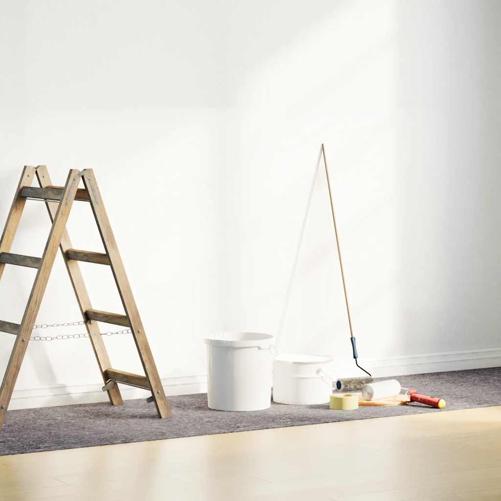Non-slip Painter's Fleece 2 Pcs. 50 m 220 g/m² Grey