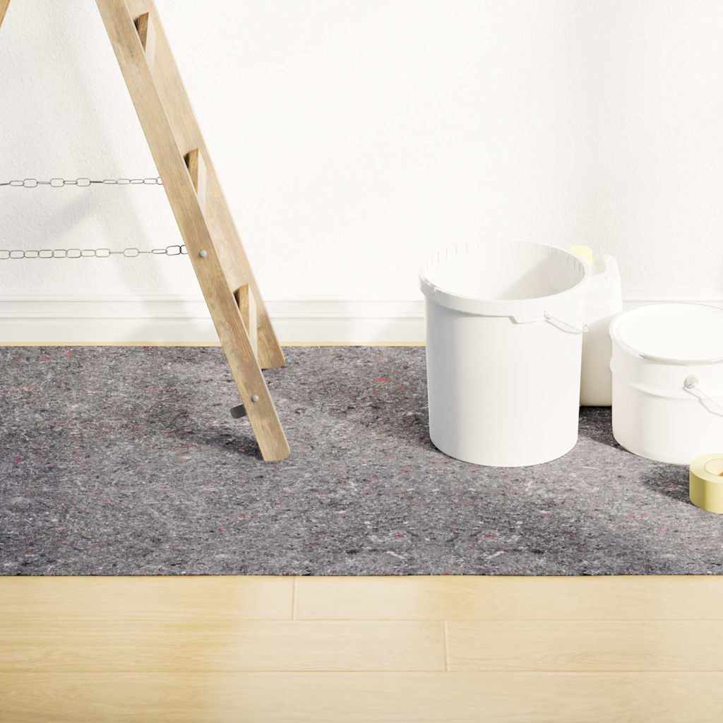 Non-slip Painter's Fleece 2 Pcs. 50 m 220 g/m² Grey