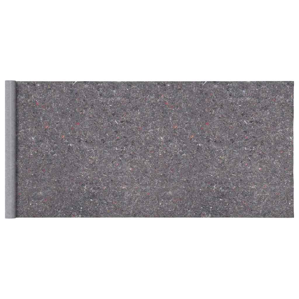 Molleton de peintre antidérapant 2 pcs 5 m 280 g/m² Gris