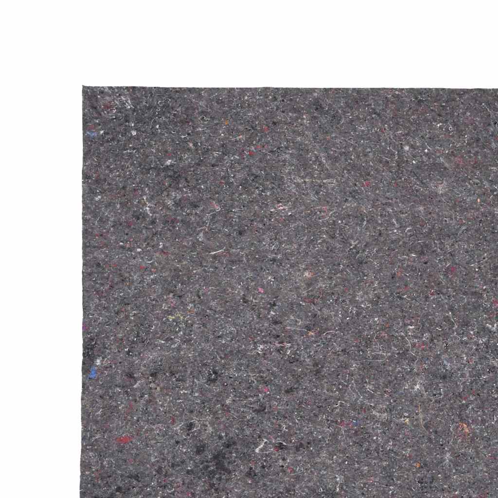 Molleton de peintre antidérapant 2 pcs 5 m 280 g/m² Gris