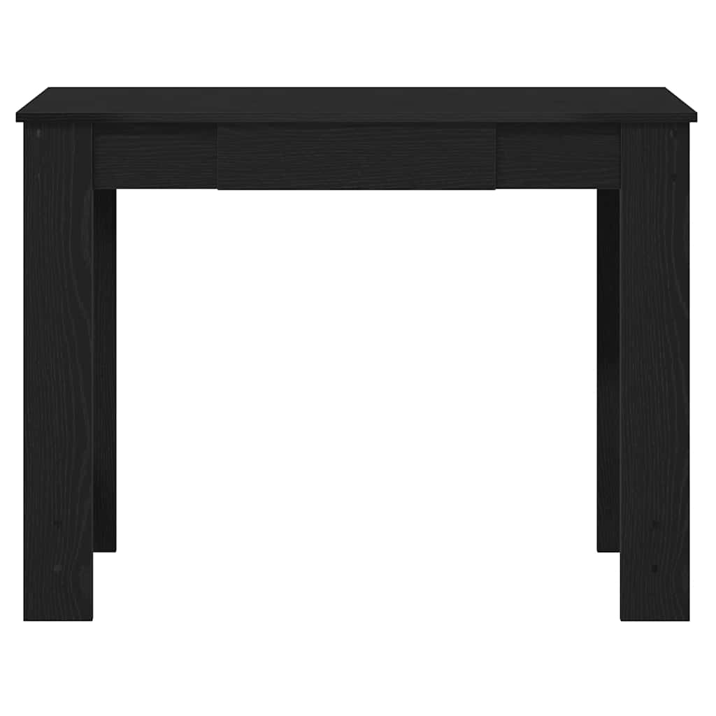 Desk Black 100x45x75 cm Engineered wood