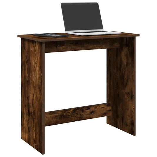 Bureau Chêne fumé 80x40x75 cm Matériau à base de bois