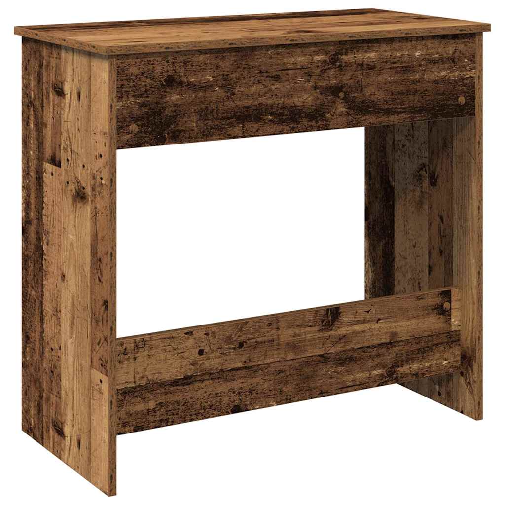 Desk Old Wood Look 80x40x75 cm Engineered Wood