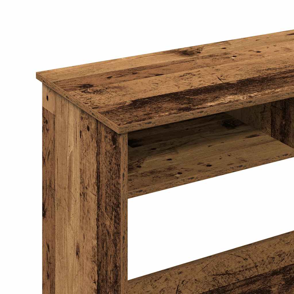 Desk Old Wood Look 80x40x75 cm Engineered Wood