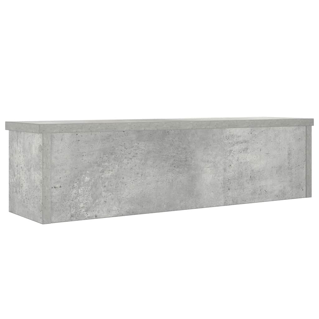 Küchenregale Stapelbar 2 Stk. Betongrau 50x15x16 cm