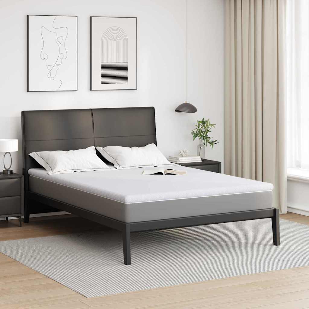 Surmatelas Blanc 160 x 200 cm Tissu Jacquard