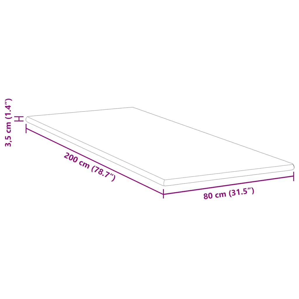 Surmatelas Blanc 80 x 200 cm Tissu Jacquard