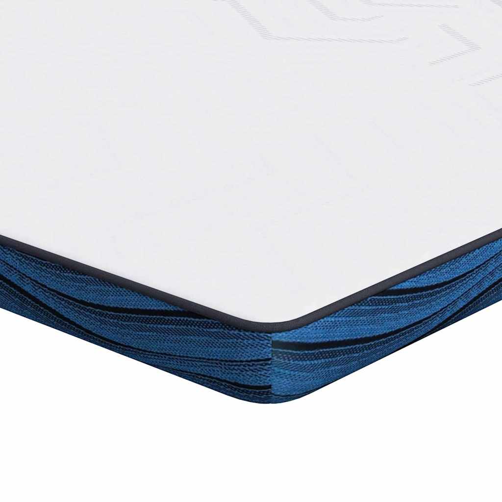 Matratzenauflage Weiß 80 x 200 cm Jacquard-Stoff