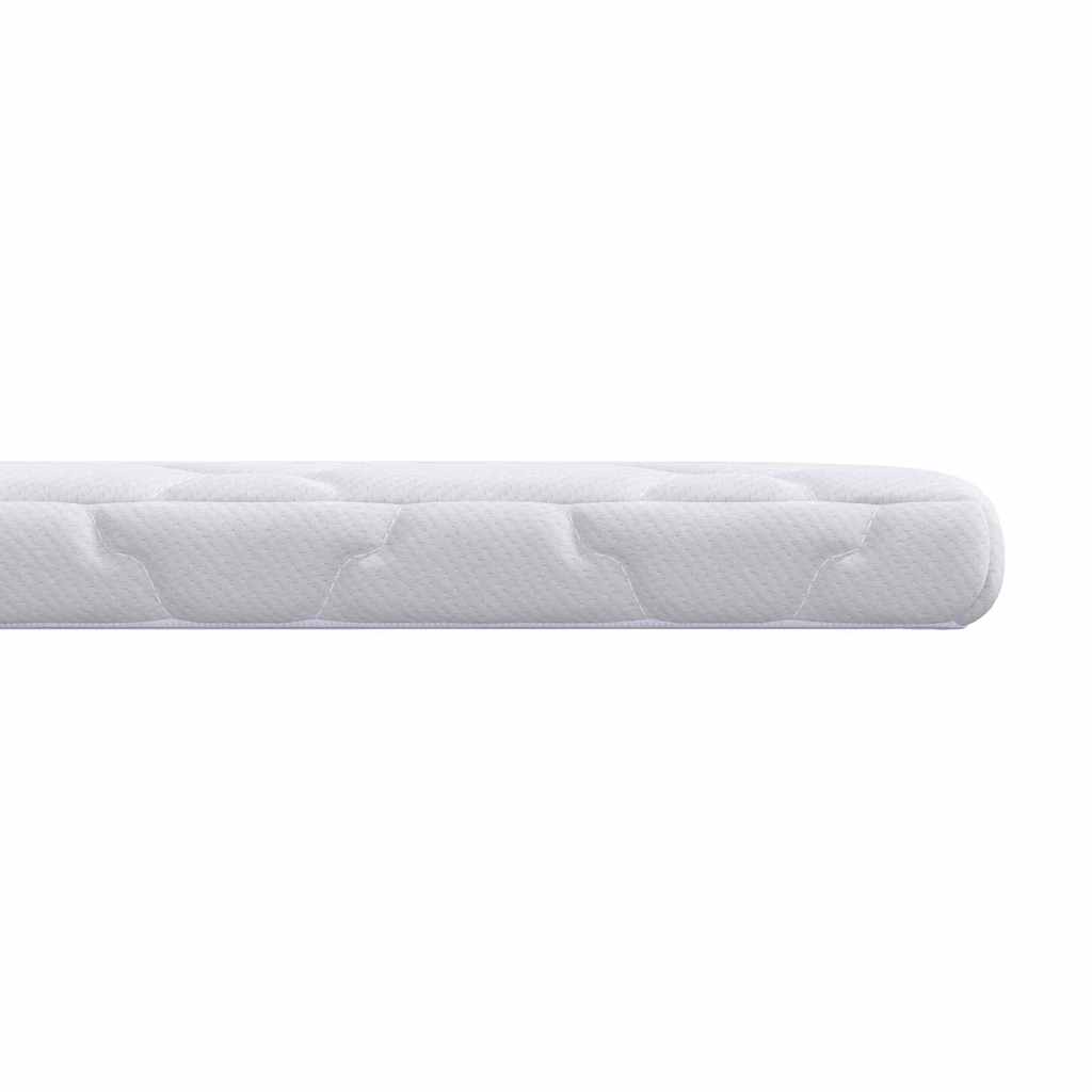 Surmatelas Coco Blanc 200 x 200 cm Tissu Jacquard