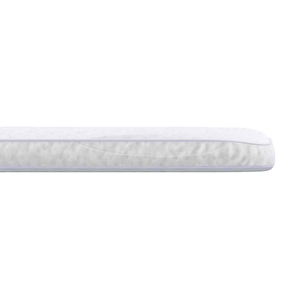 Mattress Topper White 70 x 200 cm Knitted Fabric