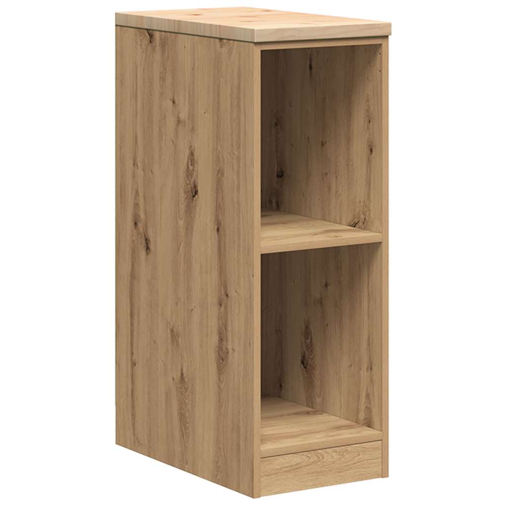 Garagen-Aufbewahrungsschrank Artisan-Eiche Massivholz Kiefer