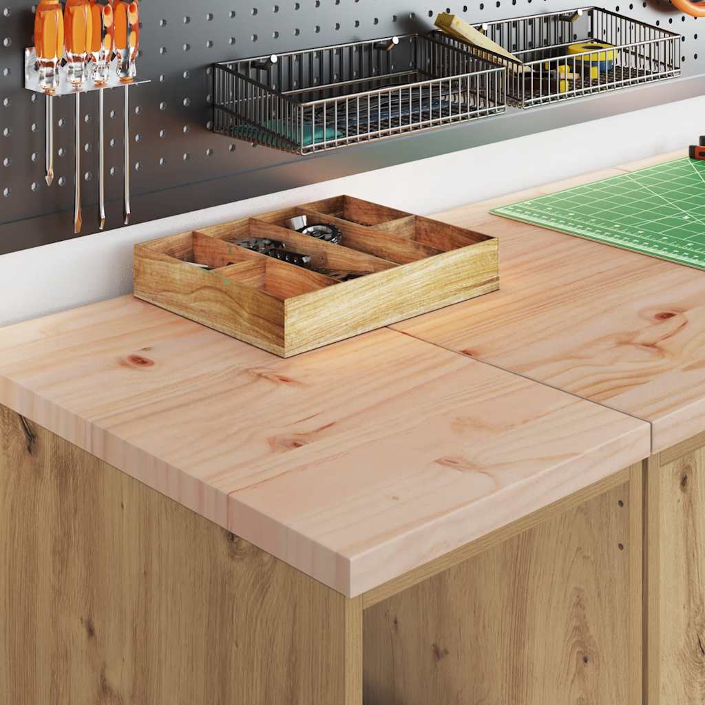 Garagen-Aufbewahrungsschrank Artisan-Eiche Massivholz Kiefer