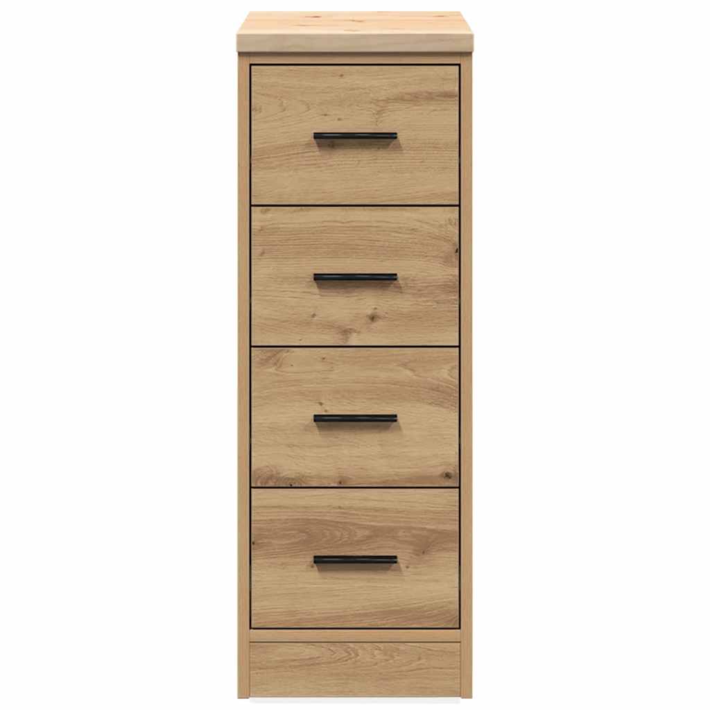 Garagen-Aufbewahrungsschrank Artisan-Eiche Massivholz Kiefer