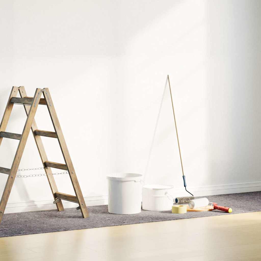 Non-tissé de peintre antidérapant 5 m 280 g/m² gris