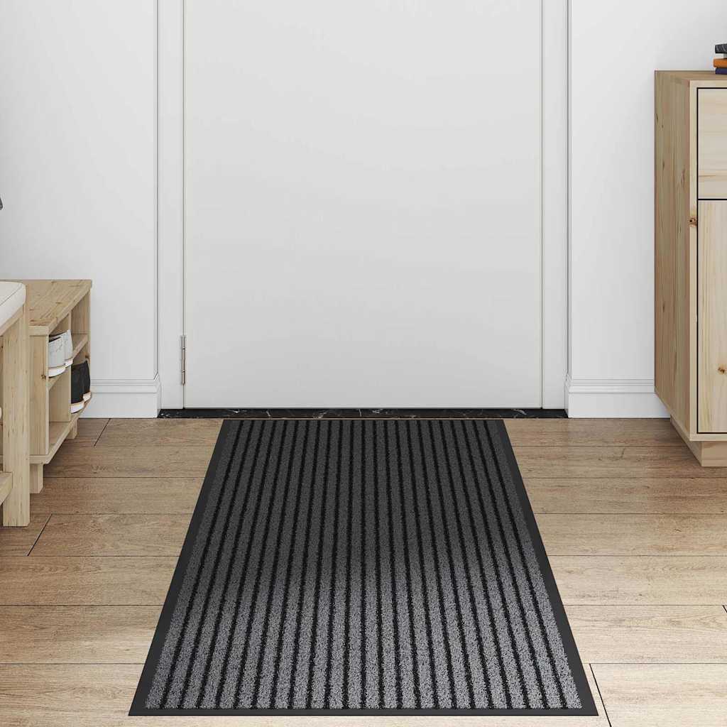 Fußmatte Schwarz 60 x 180 cm Polypropylen