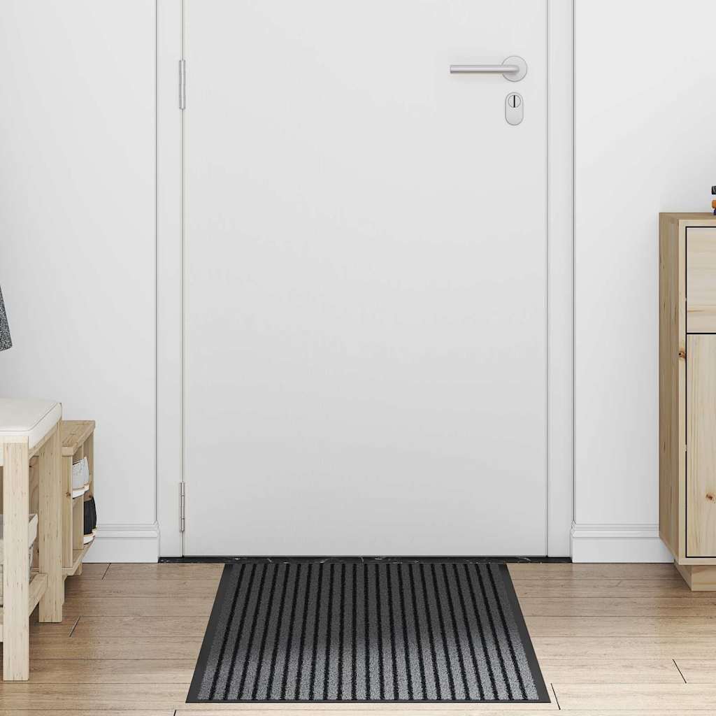 Fußmatte Schwarz 60 x 180 cm Polypropylen
