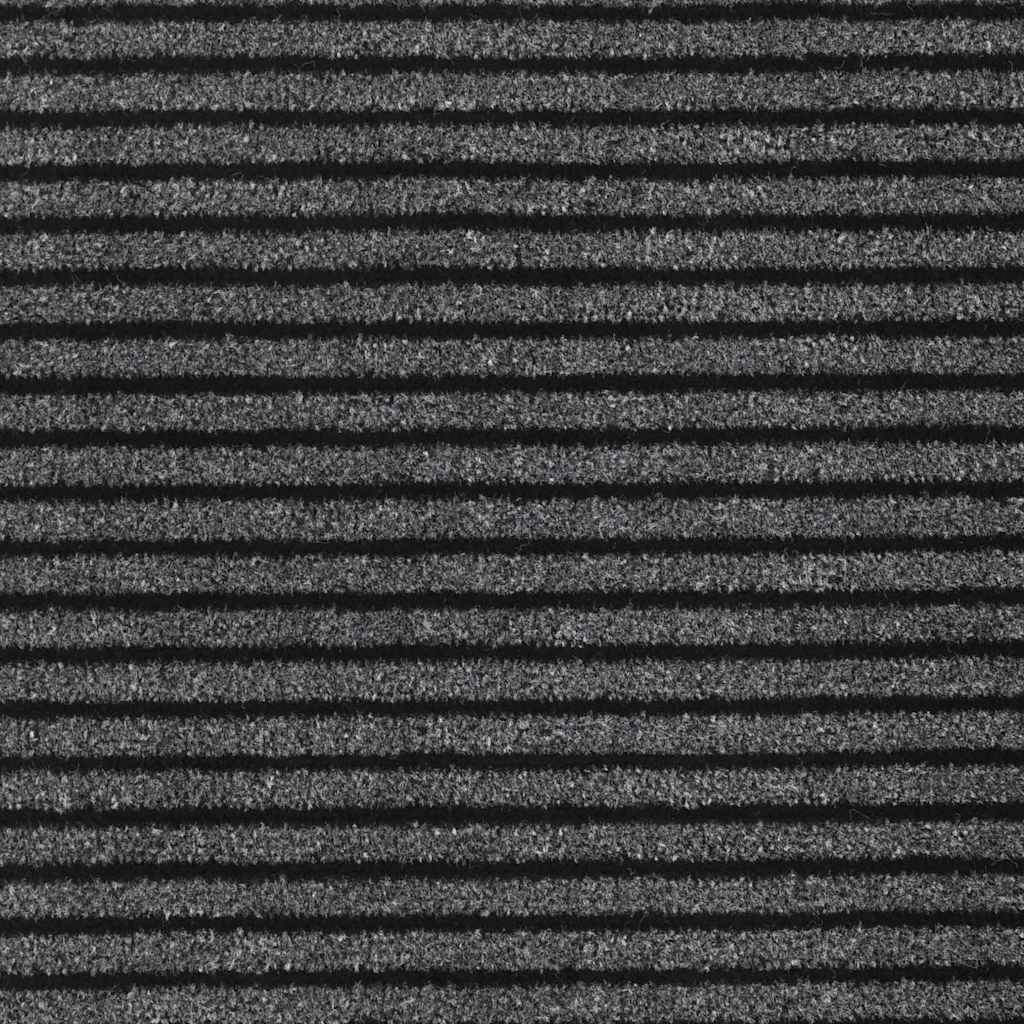 Fußmatte Schwarz 60 x 180 cm Polypropylen