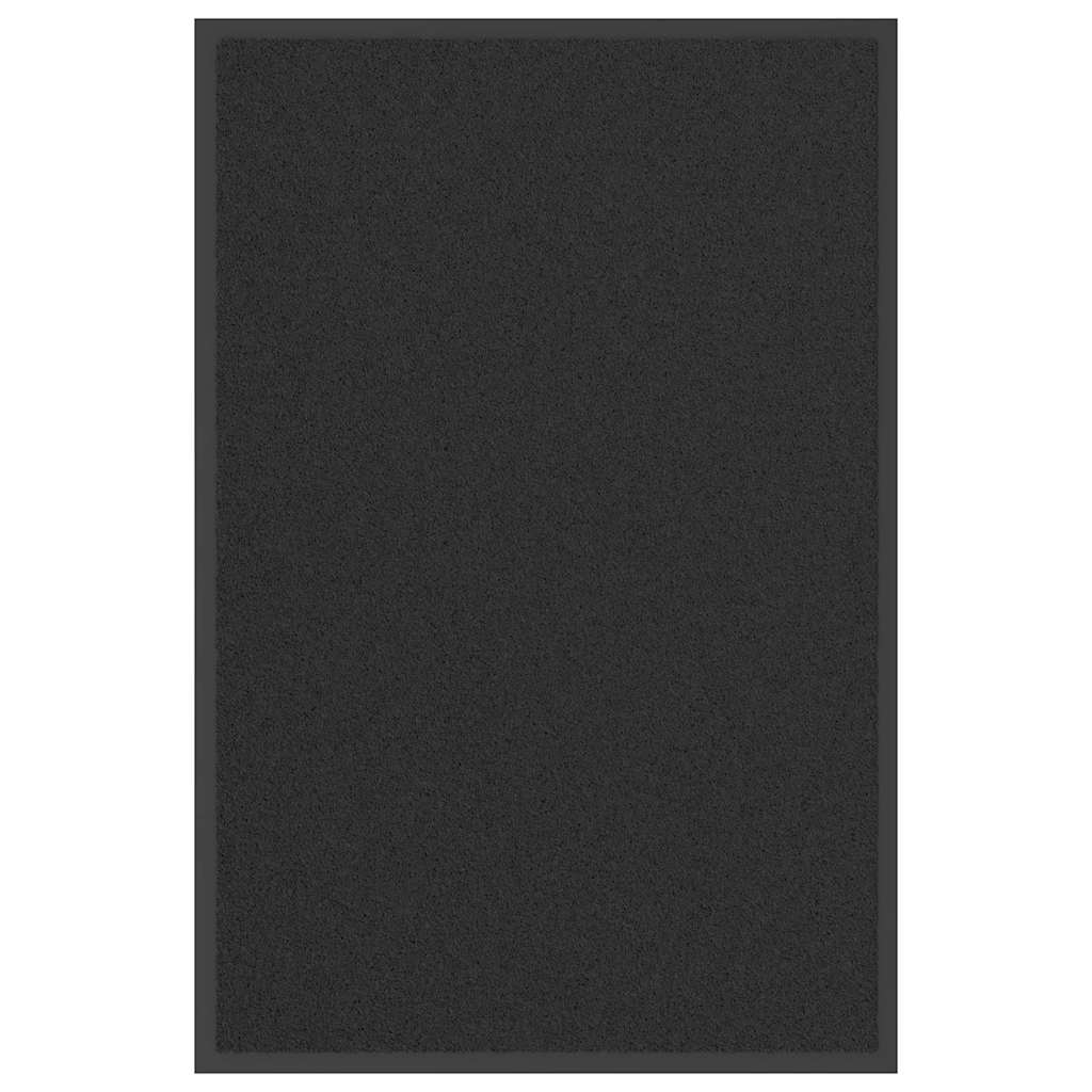 Fußmatte Schwarz 60x90 cm
