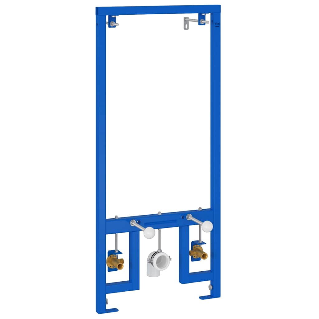 Badezimmer Wandstütze Blau 50 x 3 x 112 cm