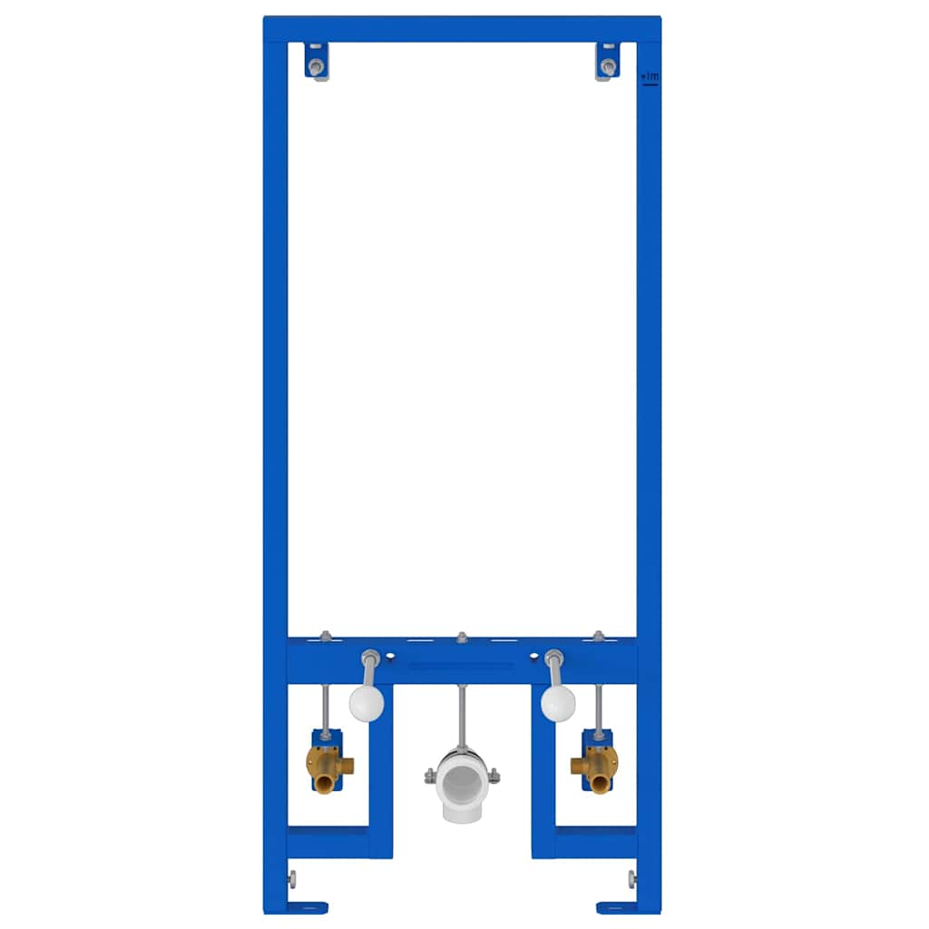 Badezimmer Wandstütze Blau 50 x 3 x 112 cm
