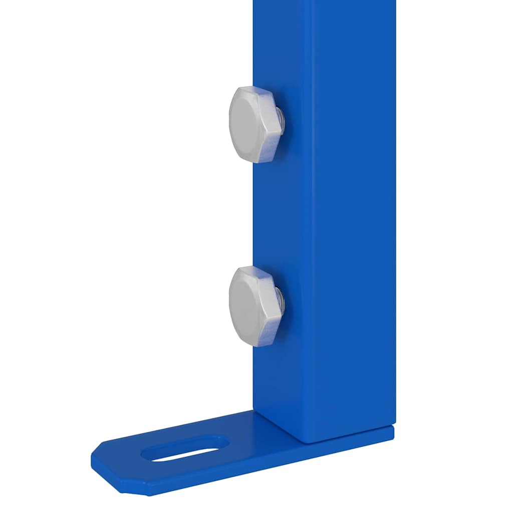 Badezimmer Wandstütze Blau 50 x 3 x 112 cm