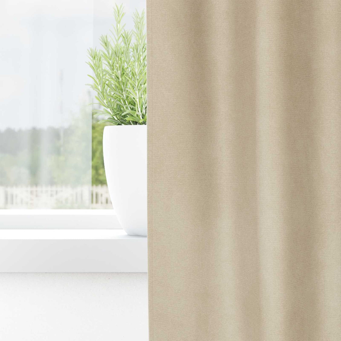 Verdunkelungsvorhänge 2 pcs Creme 140 x 245 cm Samt