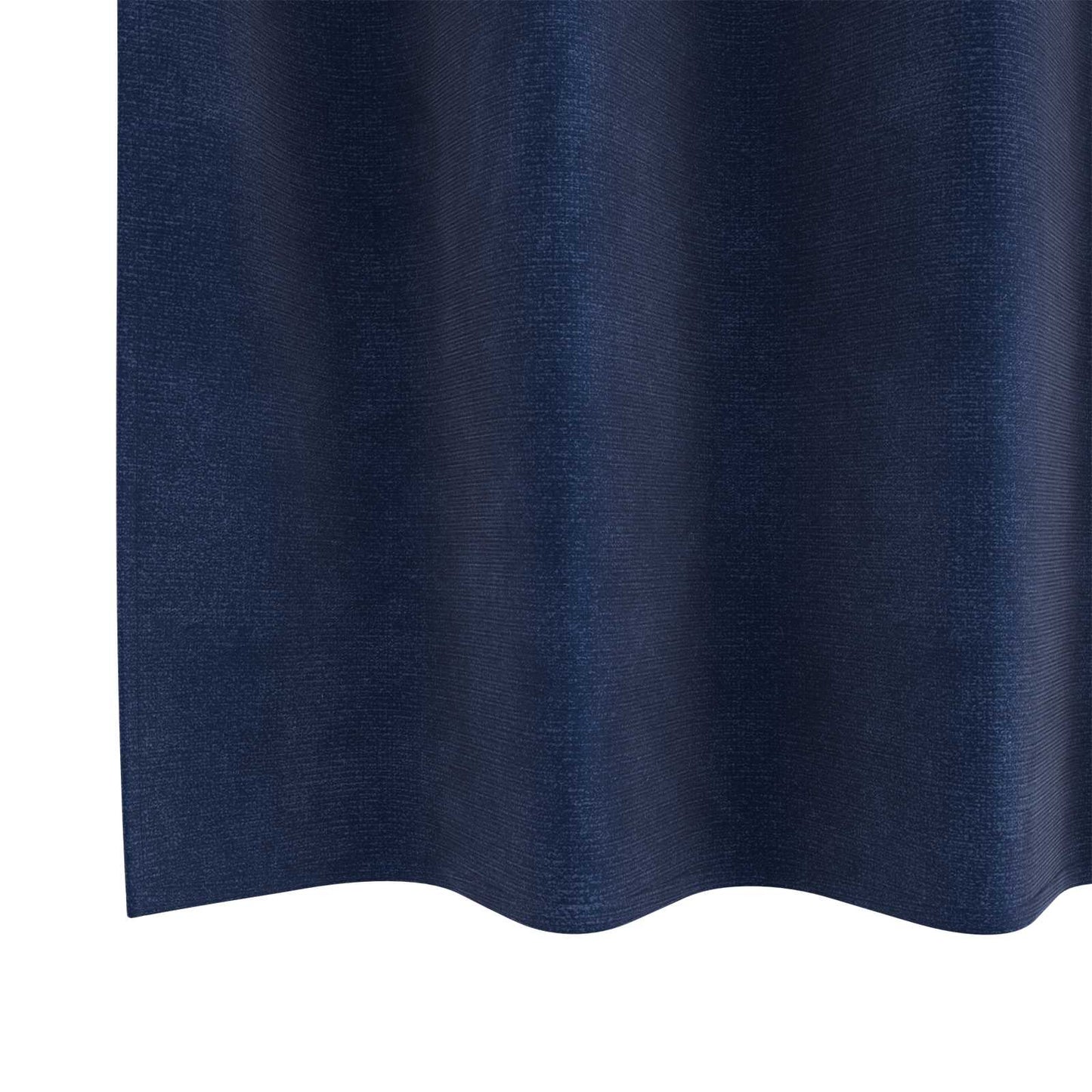 Rideaux occultants 2 pièces bleu foncé 140 x 225 cm velours