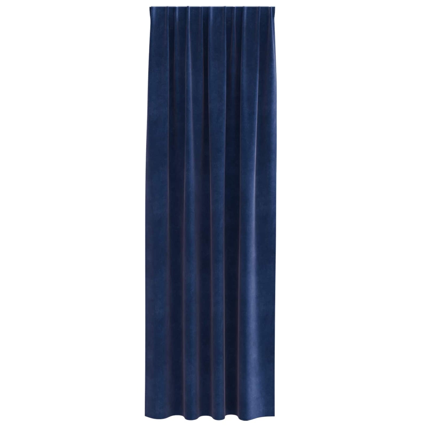 Rideaux occultants 2 pcs Bleu foncé 140 x 260 cm Velours