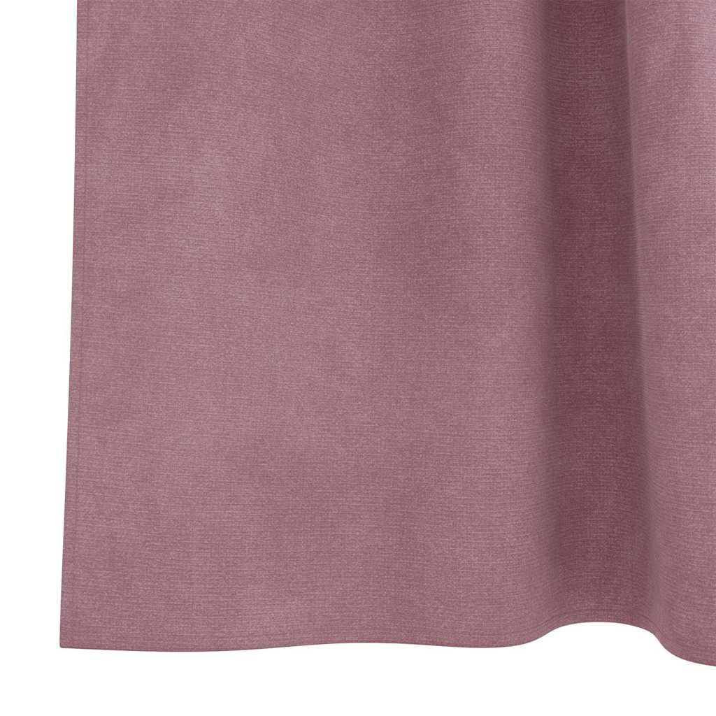 Rideaux occultants 2 pcs Rose foncé 140 x 260 cm Velours