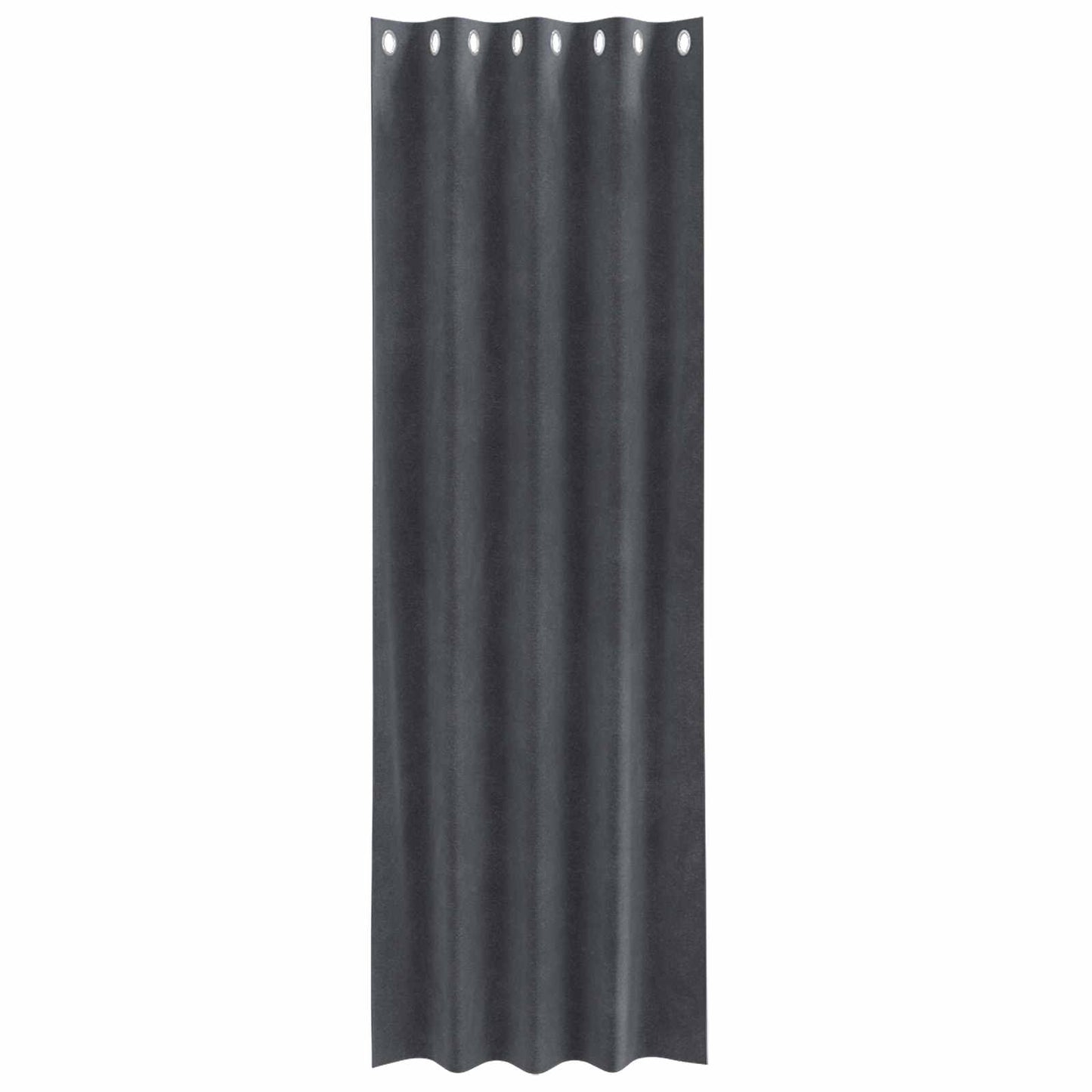 Rideaux occultants 2 pcs Gris Clair 140 x 260 cm Velours