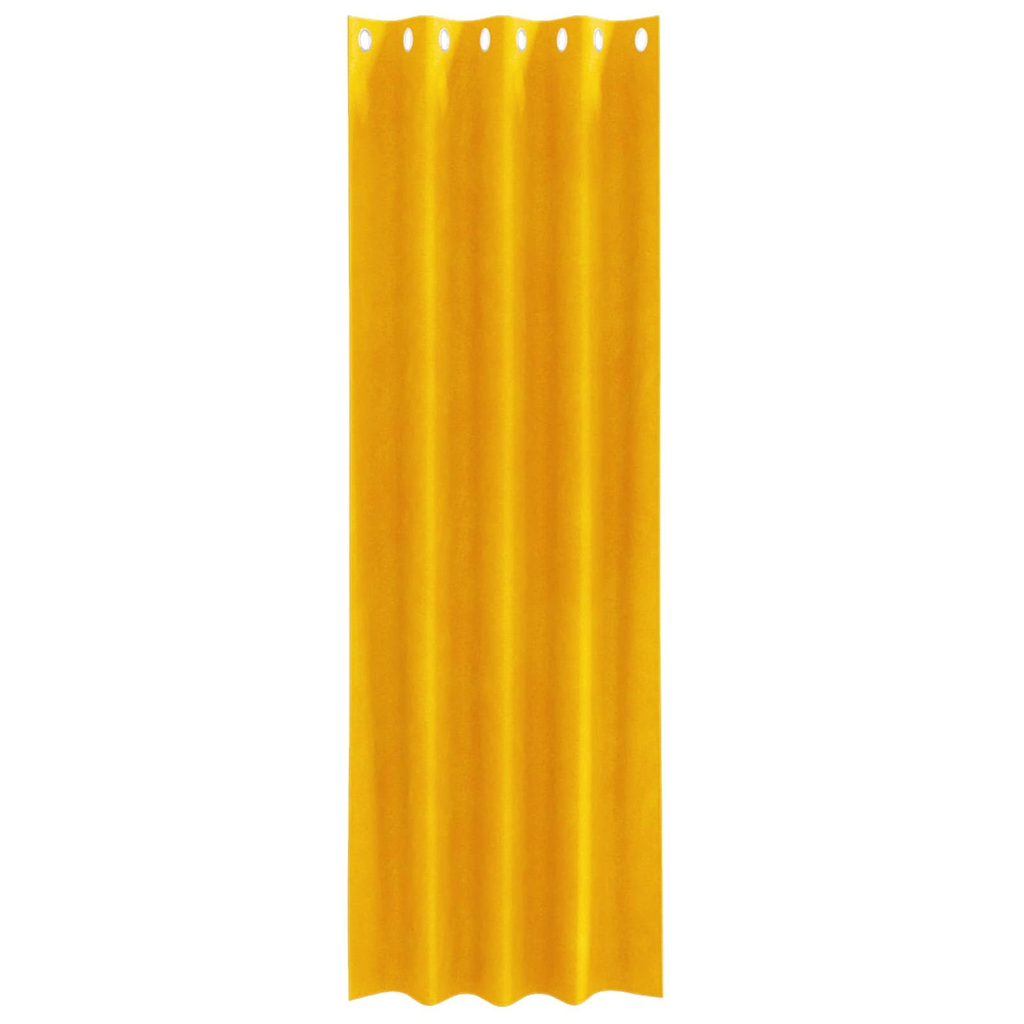Blackout Curtains 2 pcs Mustard Yellow 140 x 260 cm Velvet