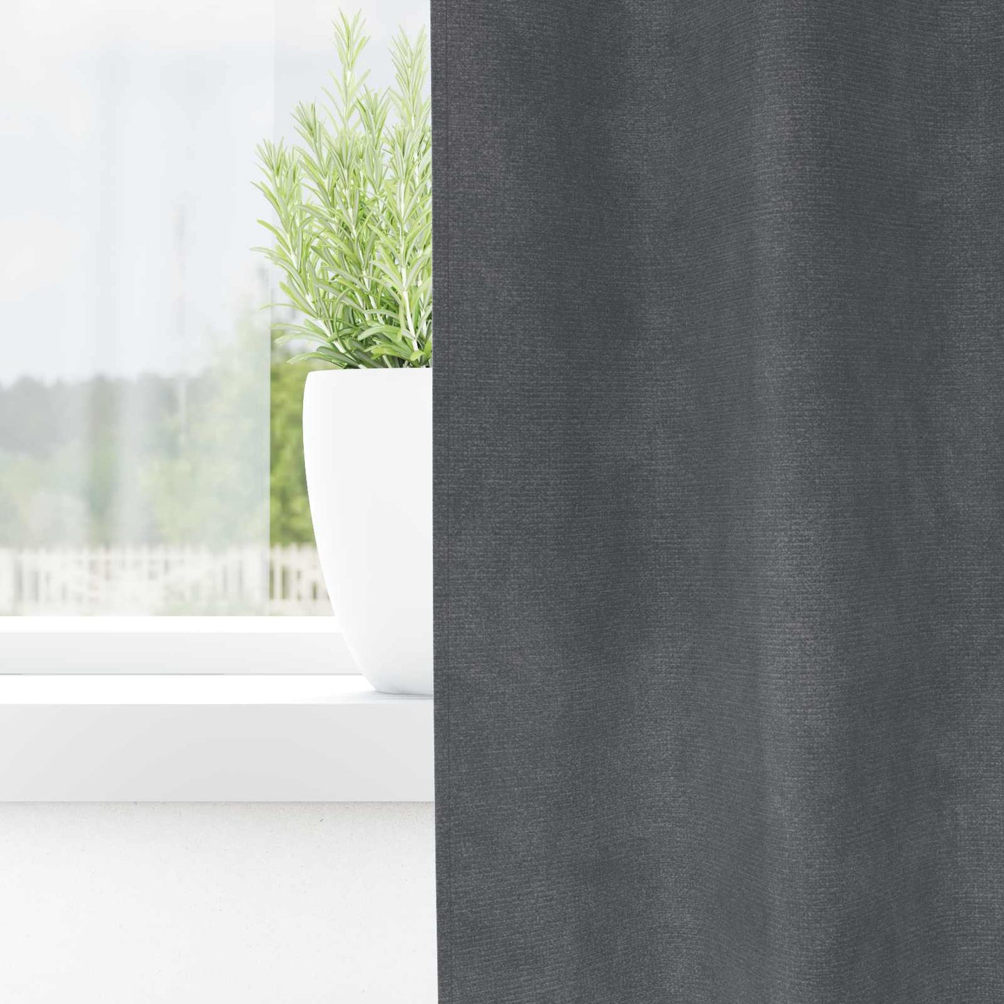 Rideaux occultants 2 pcs Gris clair 140 x 140 cm Velours