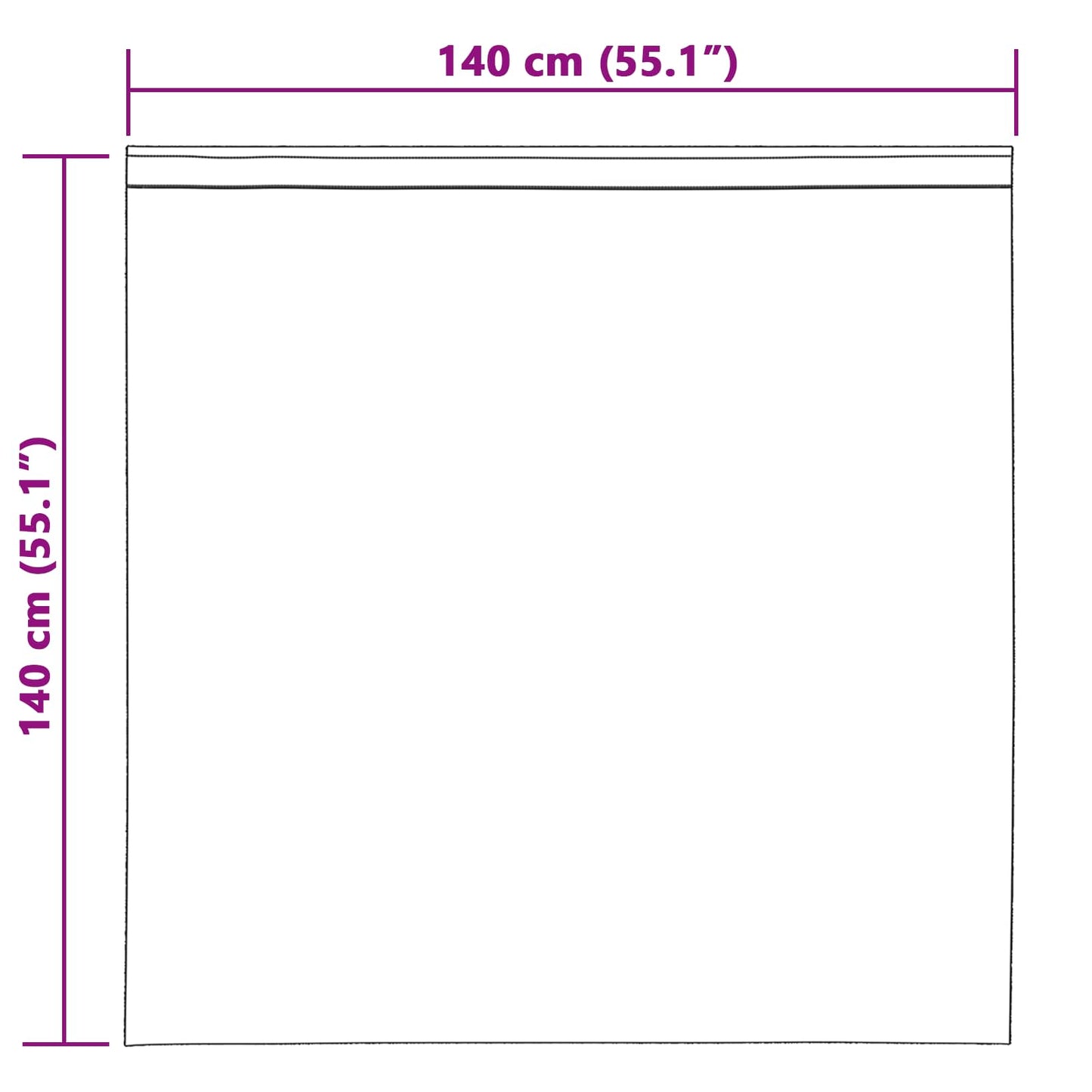 Rideaux occultants 2 pcs Gris clair 140 x 140 cm Velours