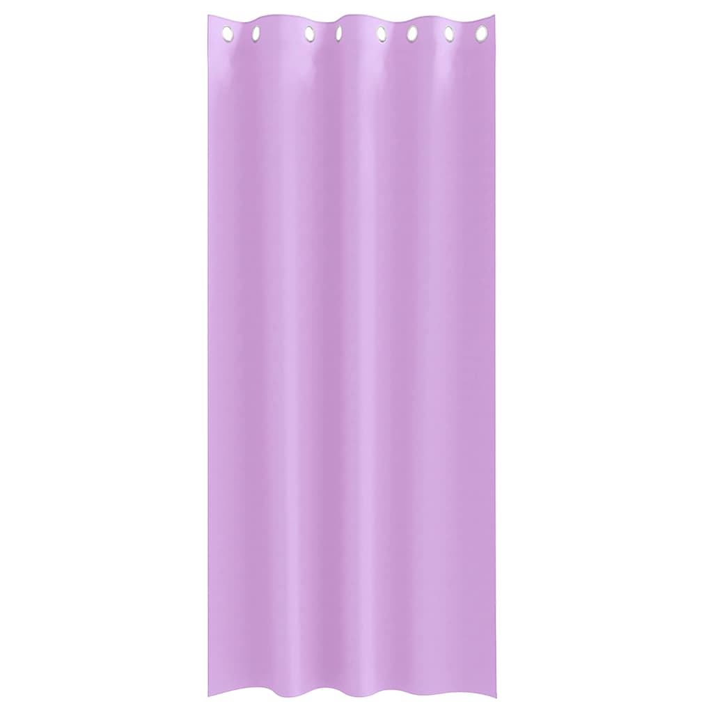 Verdunkelungs-Vorhänge mit Ringen 2 pcs Lila 245 x 140 cm