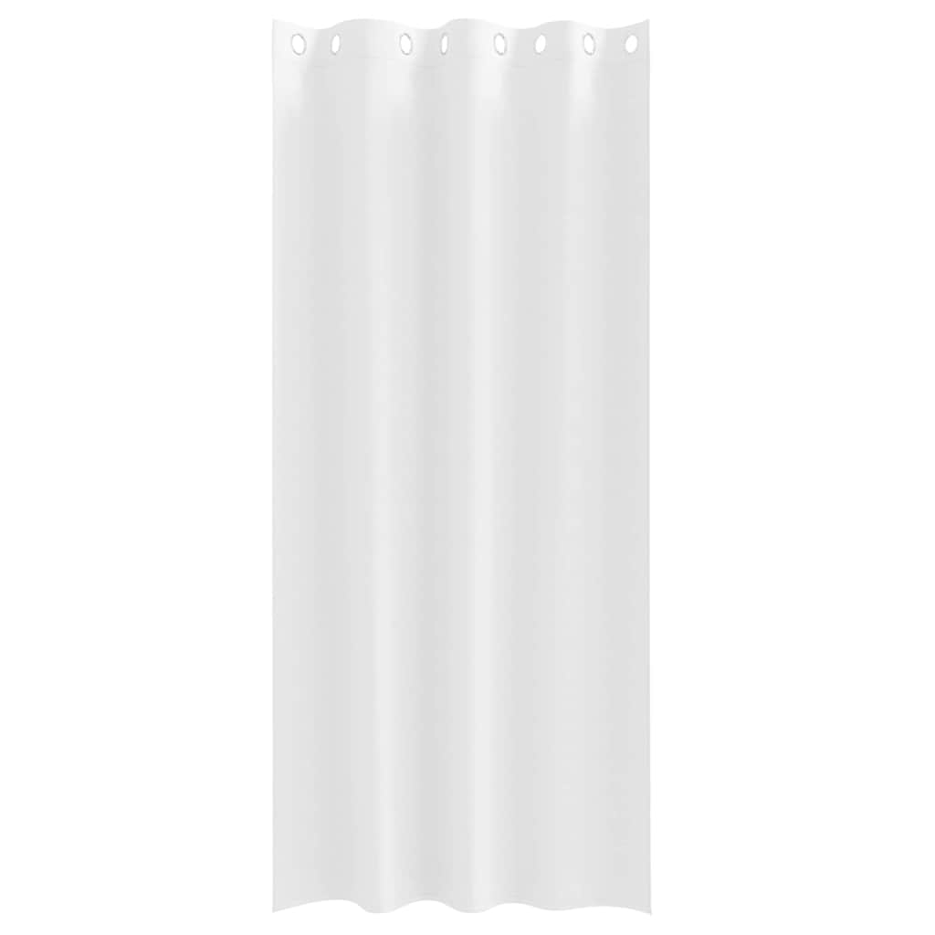 Blackout Curtains with Rings 2 pcs Off-white 225 x 140 cm