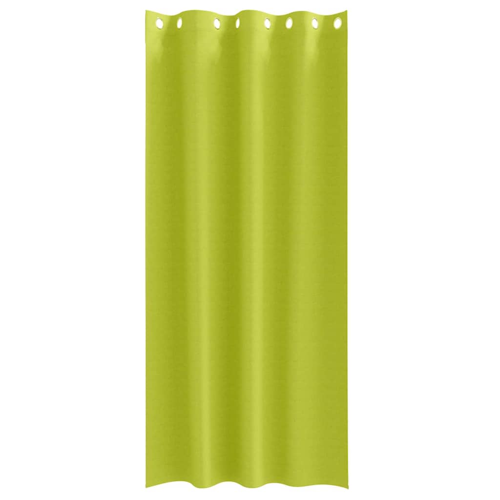 Rideaux occultants à œillets 2 pièces Vert 225 x 140 cm