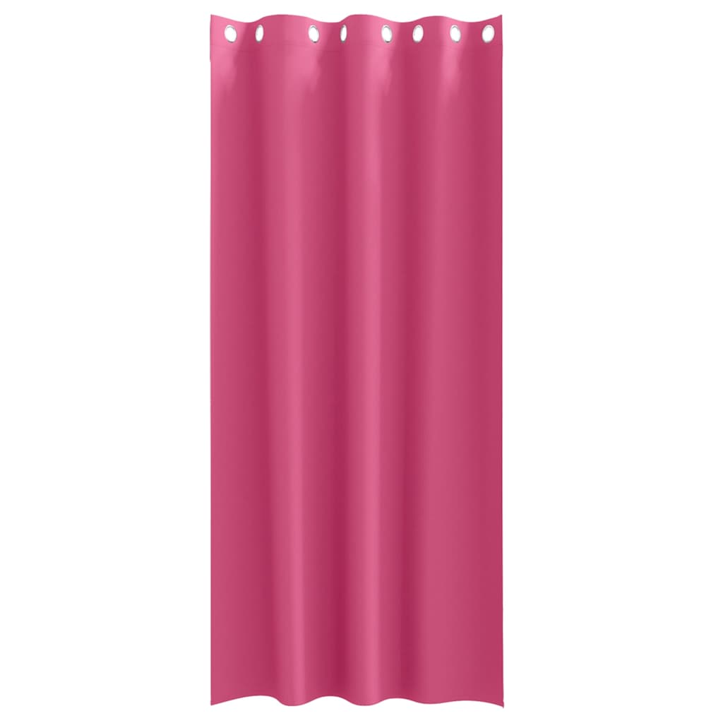 Rideaux occultants à œillets 2 pcs Rose clair