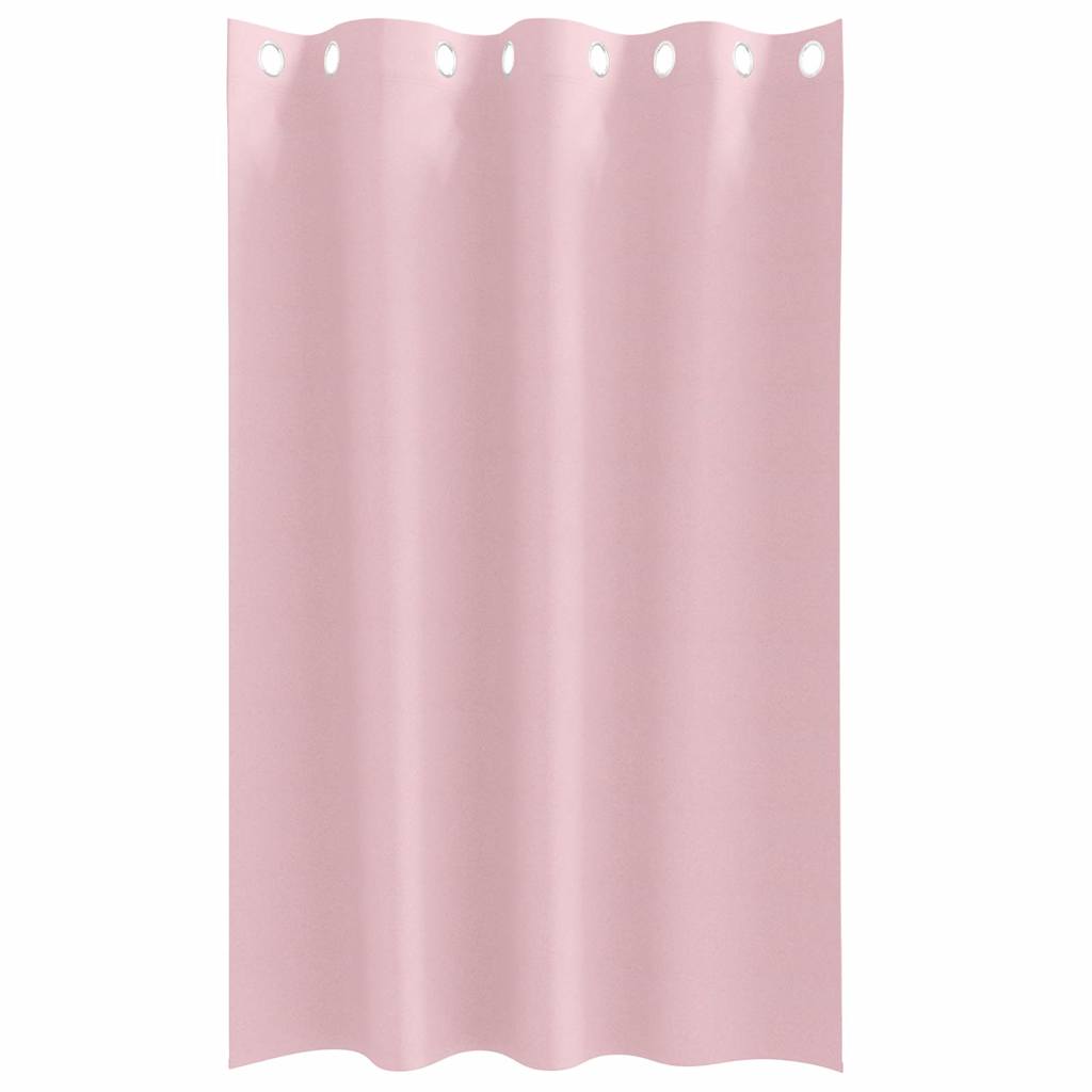 Rideaux occultants à œillets 2 pcs Rose Bébé 175 x 140 cm