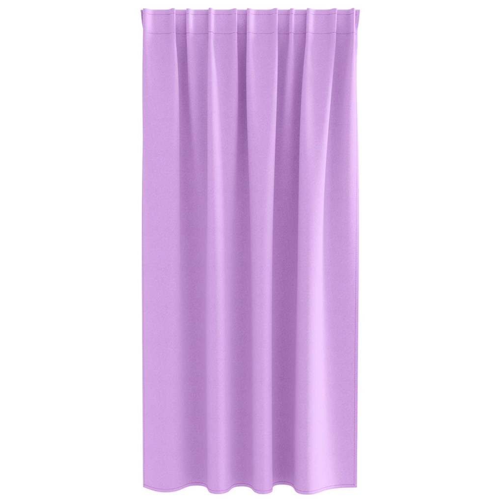 Verdunkelungs-Vorhänge mit Ringen 2 pcs Lila 175 x 140 cm