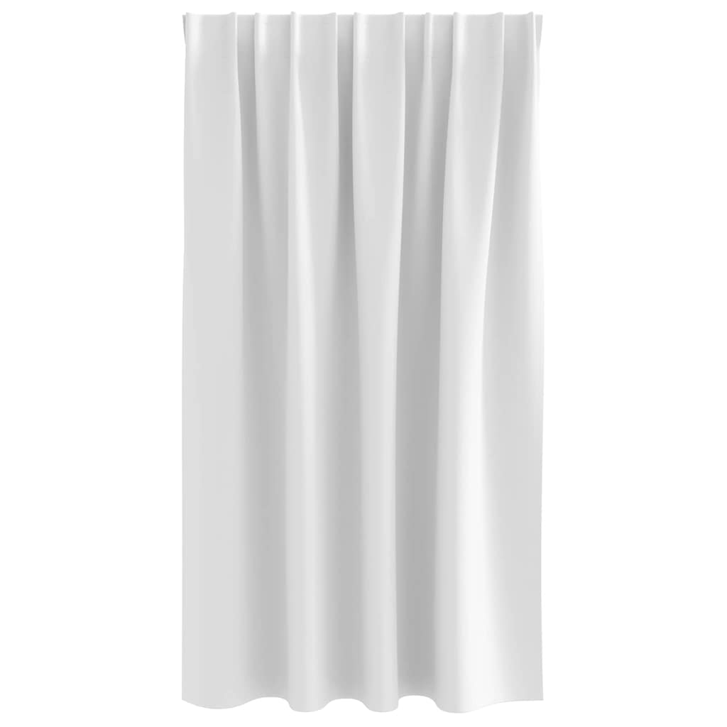 Rideaux occultants à œillets 2 pcs Blanc cassé 140 x 140 cm