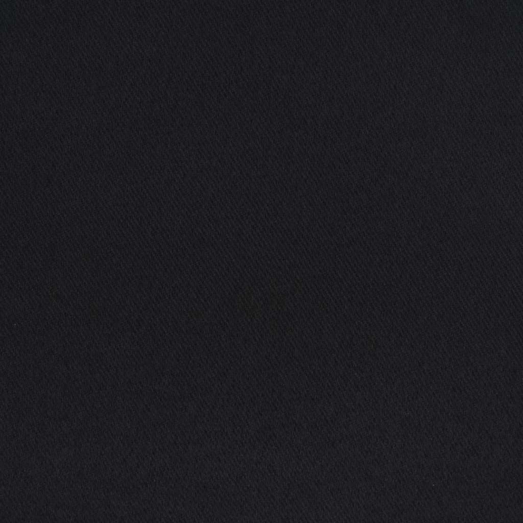 Blackout Curtains with Rings 2 pcs Black 225 x 140 cm