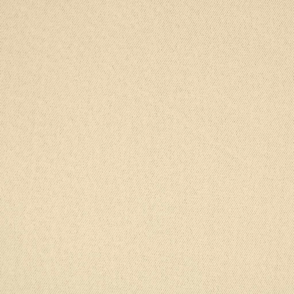 Rideaux occultants à œillets 2 pièces Crème 140 x 140 cm