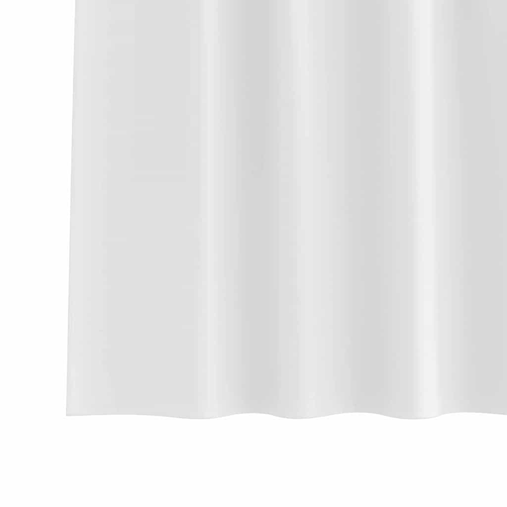 Rideaux occultants à anneaux 2 pcs Blanc pur 225 x 140 cm