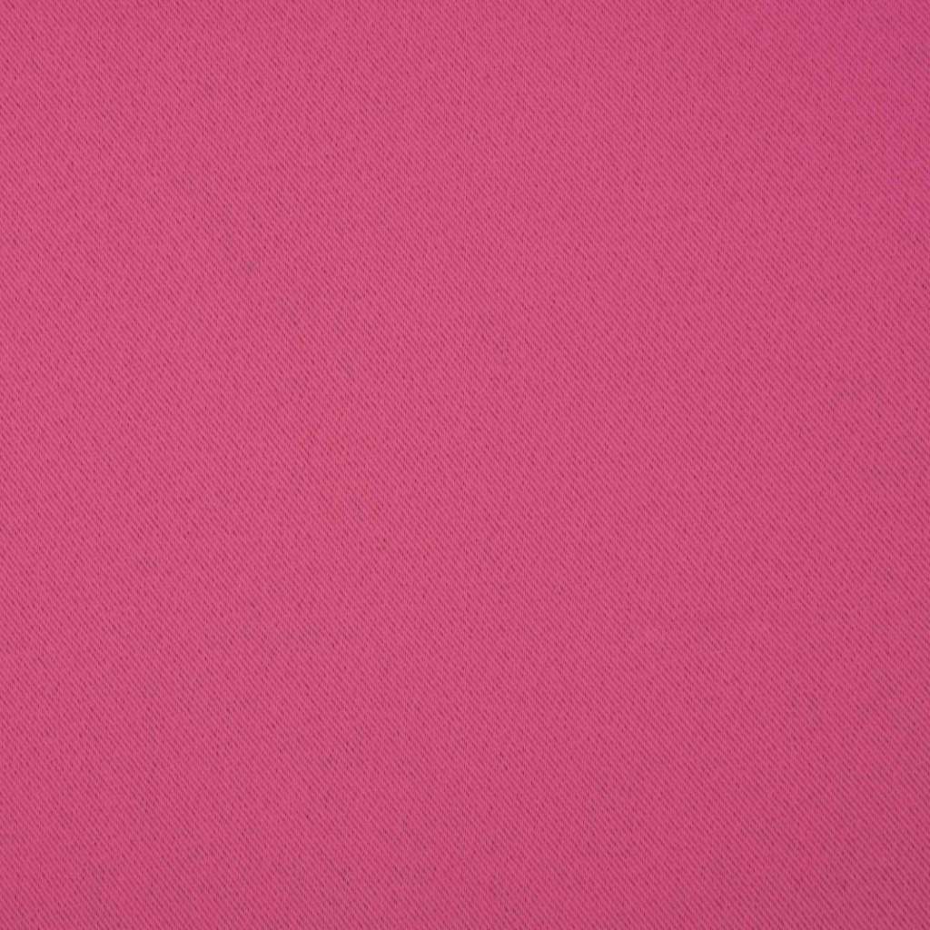 Blackout Curtains with Rings 2 pcs Light Pink
