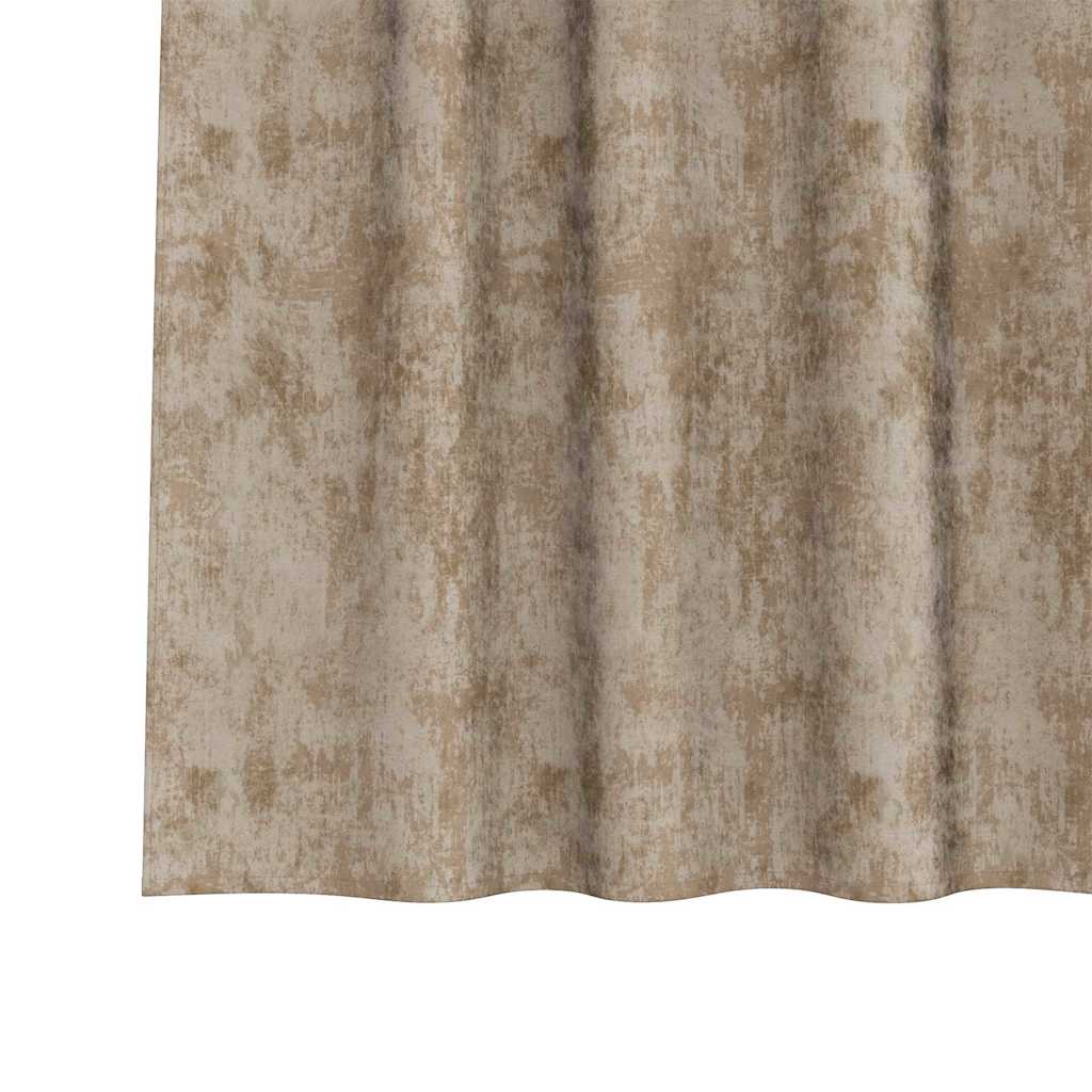 Rideaux en velours avec rideaux 2 pcs Champagne 175 x 140 cm Velours
