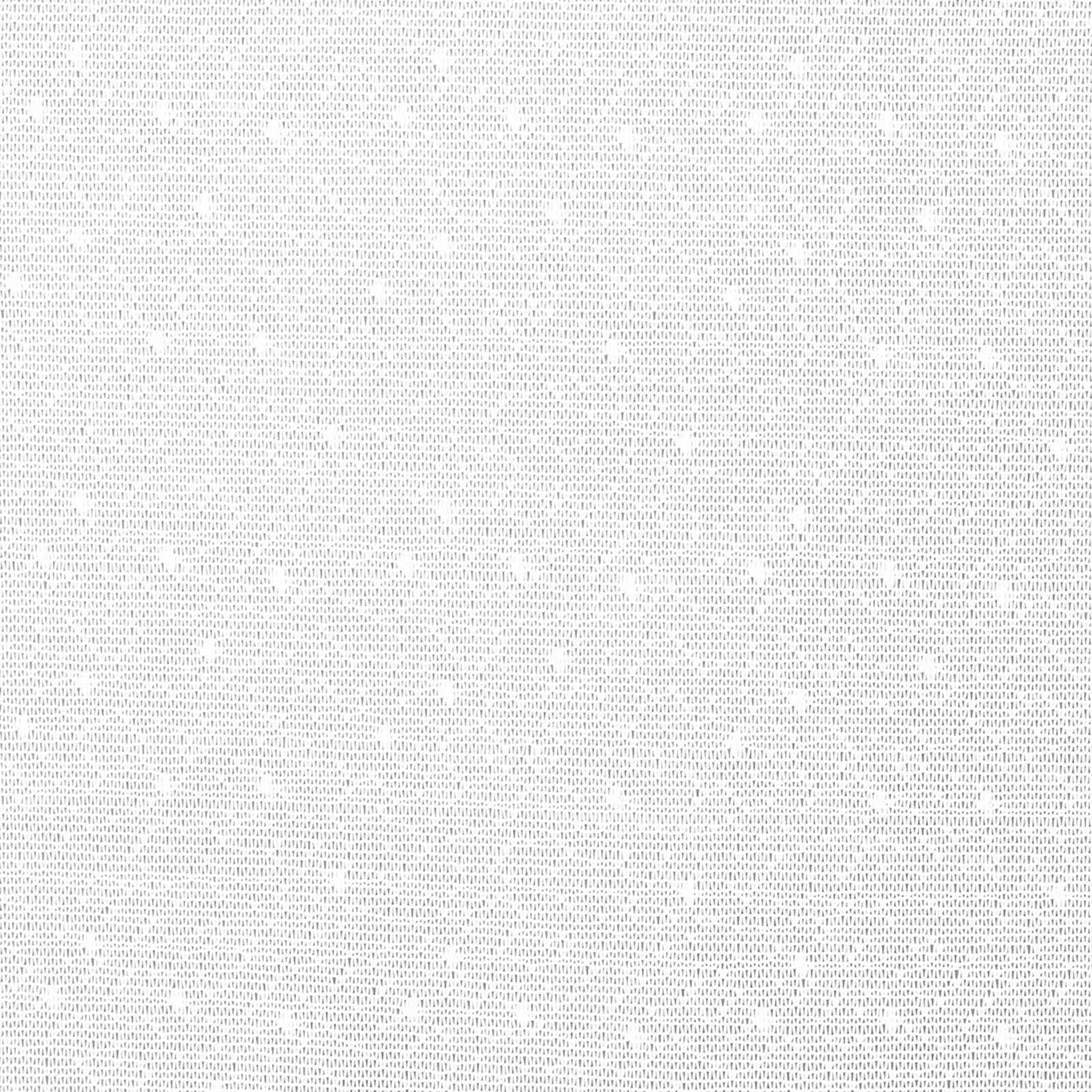 Voilage à rideaux fleuri blanc 160 x 500 cm polyester